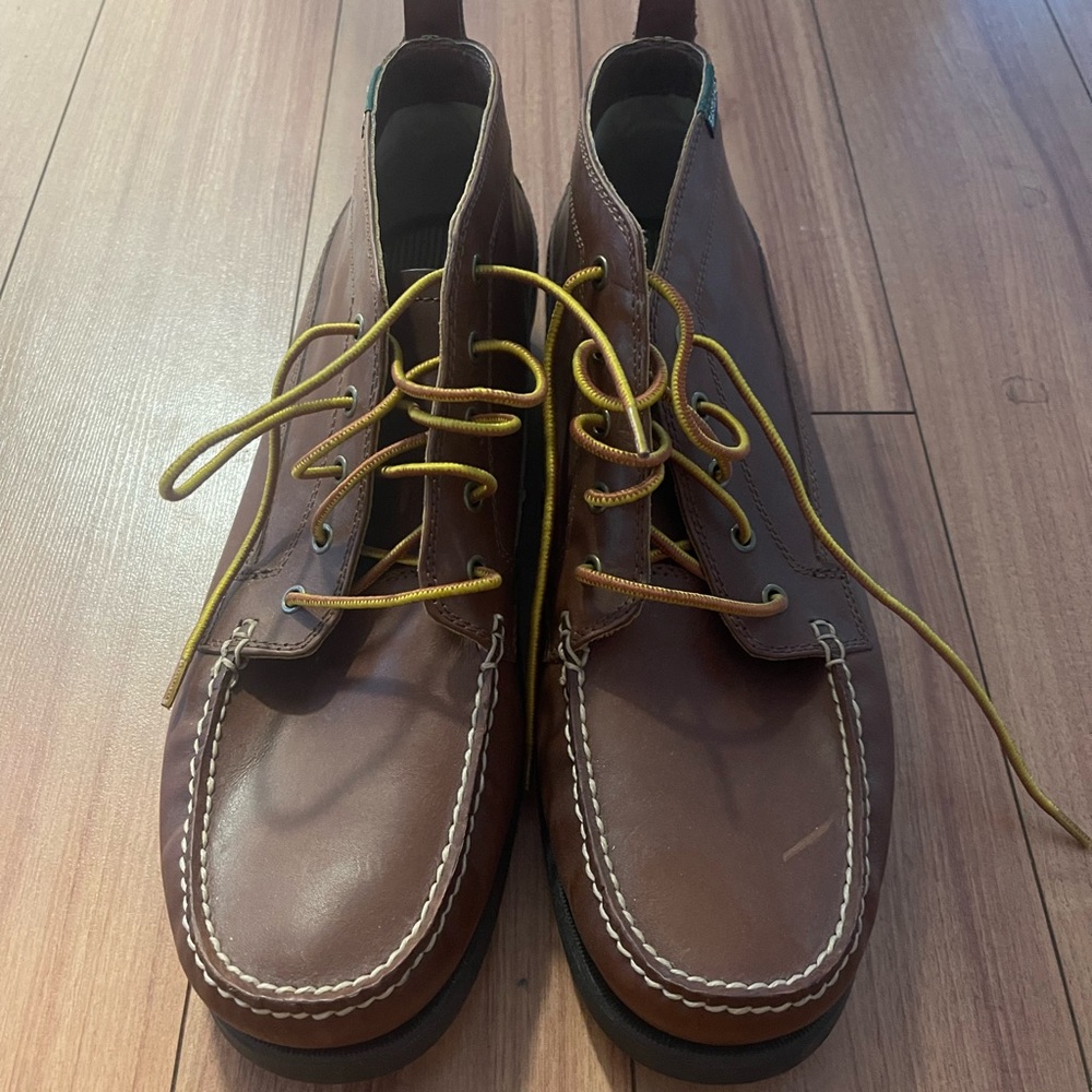 Men's leather upper boots - 15w